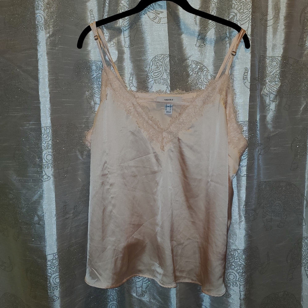 Forever 21 Pink Chemise Lightweight Stretch